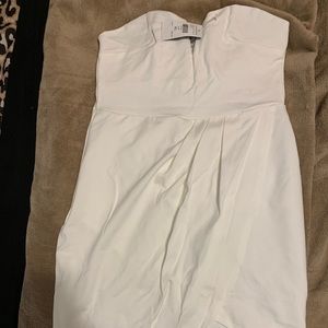 White fashionnova dress